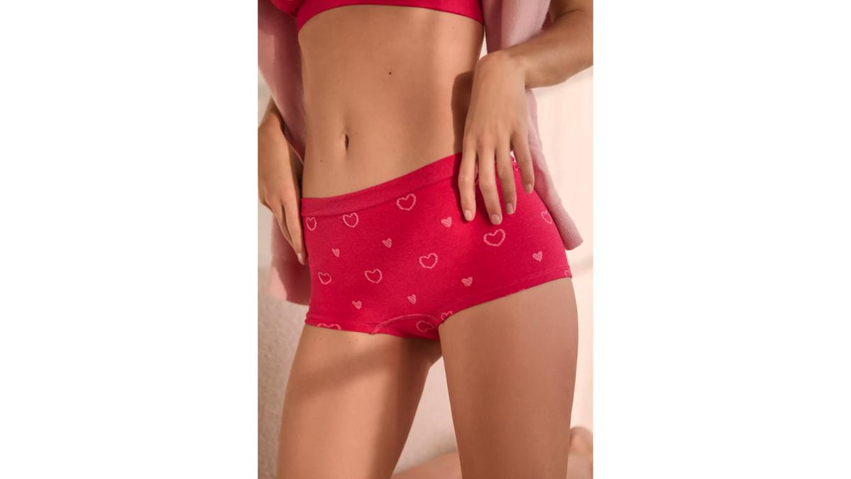 Heart Hipster Underwear Brief